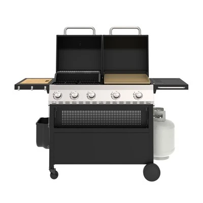 Flat Top Grill Og Bbq Combo